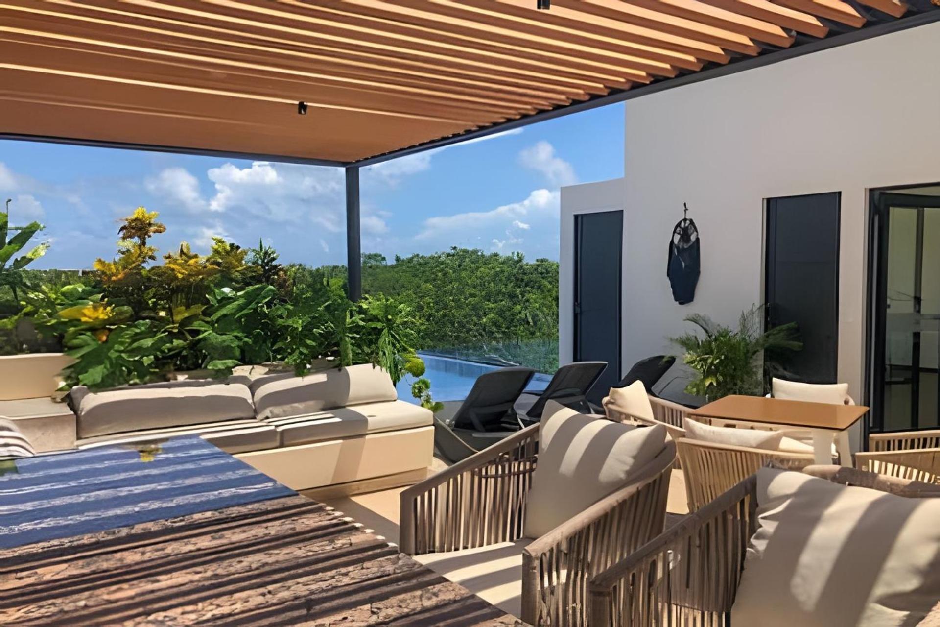 Suit Next To The Common Top Roof Exclusive Building Kingsize Bed 2 Super Pools, Gym, Grill 图卢姆 外观 照片